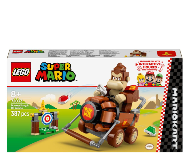 LEGO Super Mario 72033 Mario Kart – Donkey Kong i DK Jumbo - 1284250 - zdjęcie